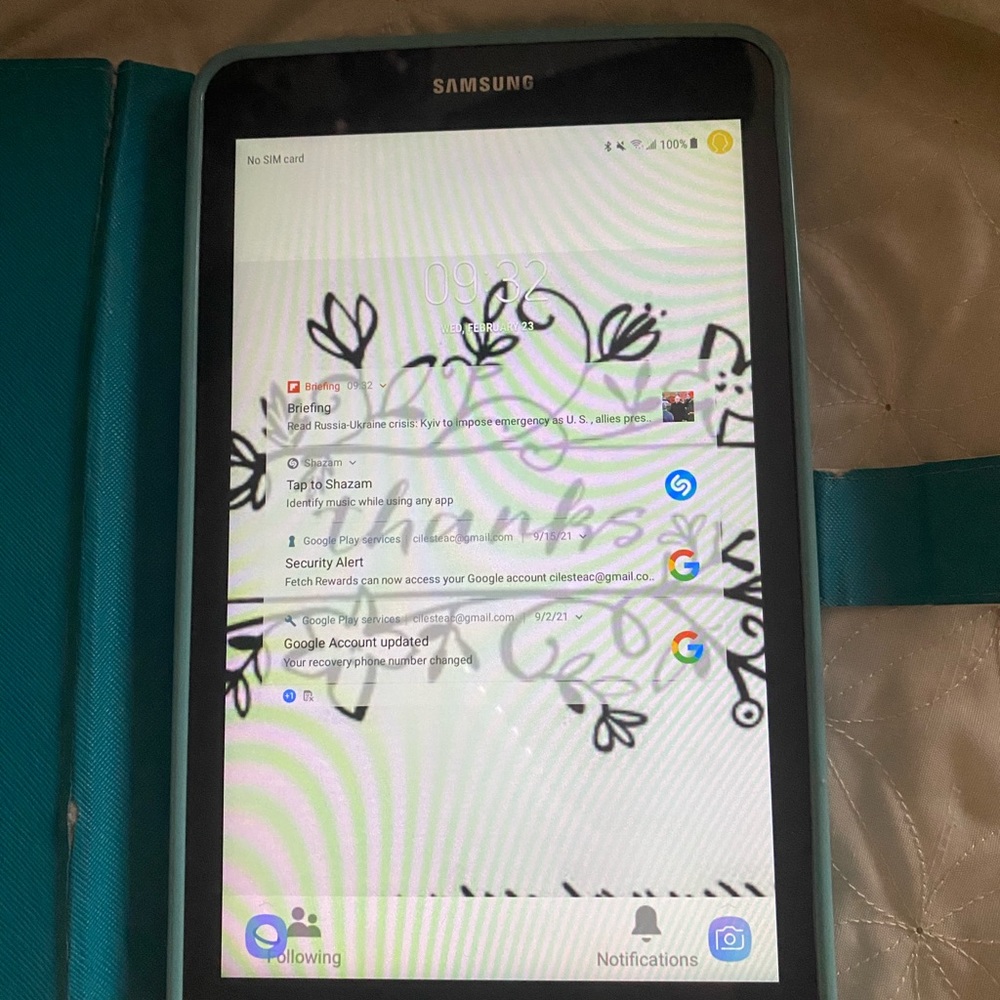 Samsung Tablet